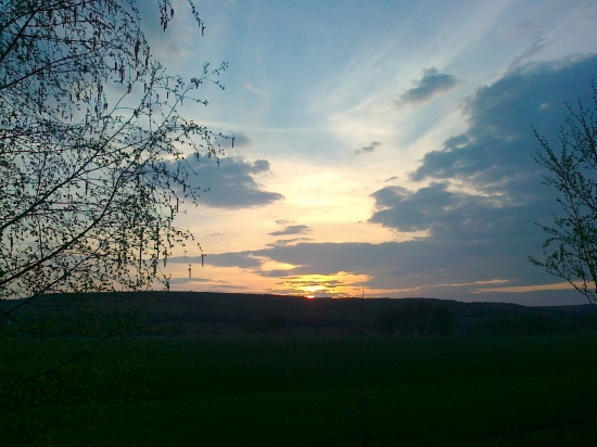 Večer nad majerom