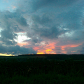 Večer nad želiarom