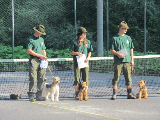 Chovné skúsky v brlohárení Branisko