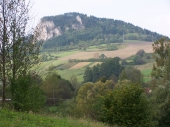 Tupá skala - pohľad z Leštín