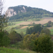 Tupá skala - pohľad z Leštín