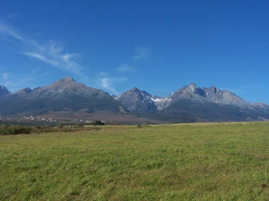 Vysoké Tatry - pohľad z Novej Lesnej