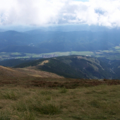 Pohľad z vrcholu Kráľovej hole