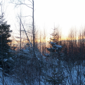 ... a krajinka  po západe