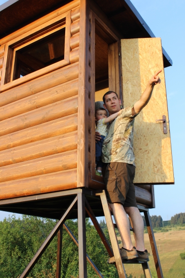 ... prvý krát s drobcom na posede :)