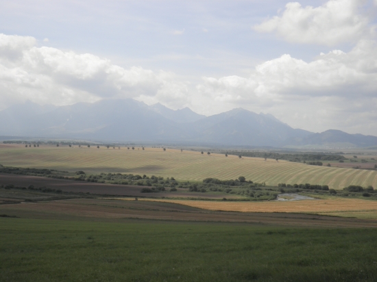 Tatry od Krížovej Vsi