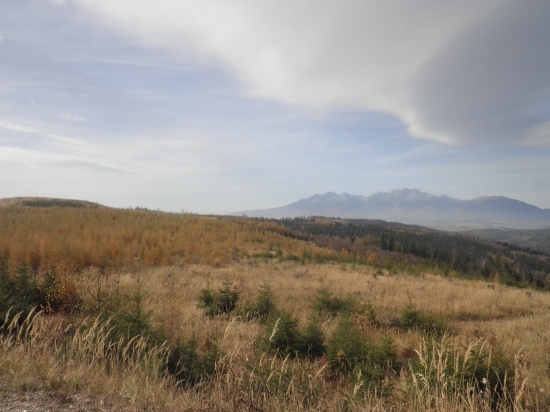 Na vrchu Gehuľa....v pozadí Tatry