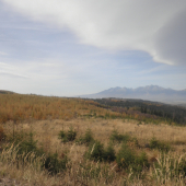 Na vrchu Gehuľa....v pozadí Tatry