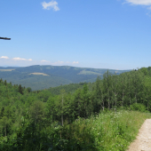 Levočské vrchy z Kútov...