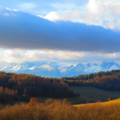 Tatry od Zaľubice...