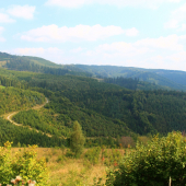 pohľad do doliny...
