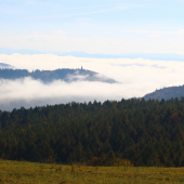 Levočská dolina v oblakoch...