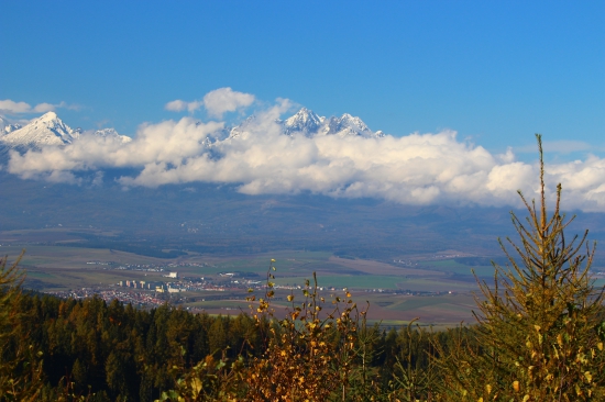Tatry v oblakoch...