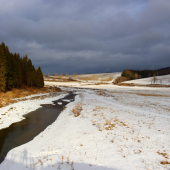 zimná krajina...