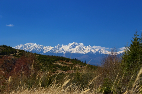 Tatry z pod Vinnej...