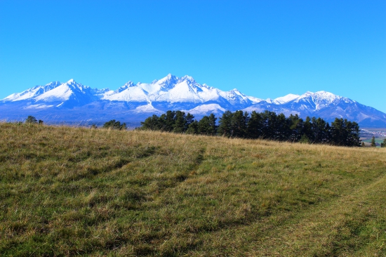 pohľad na Tatry...