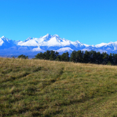 pohľad na Tatry...