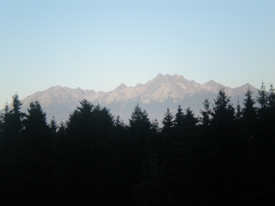 v pozadí V.Tatry