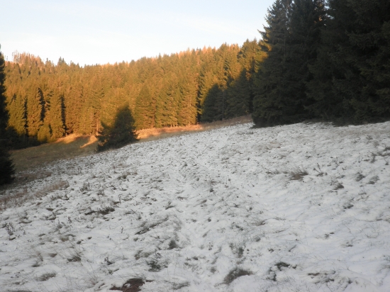 prvý sneh