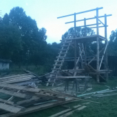 Výstavba kazateľne