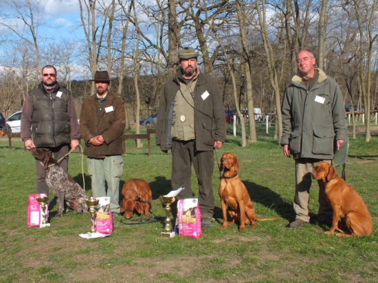 Maďarsko A Vadászkutya Kupa - CACIT