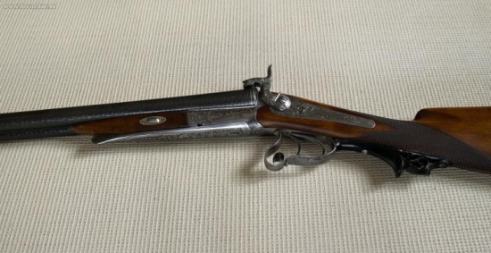 Brokovnica sys. Lefaucheux cal. 20, rok výroby cca 1860