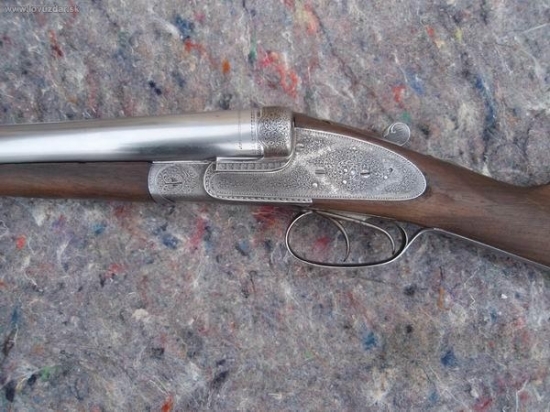 J.P.Sauer&Sohn Meisterwerk 12/12, I. z páru, rok výroby 1927, pred reštaurovaním