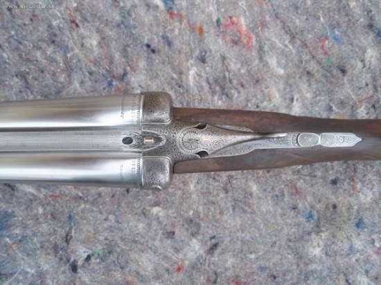 J.P.Sauer&Sohn Meisterwerk 12/12, I. z páru, rok výroby 1927, pred reštaurovaním