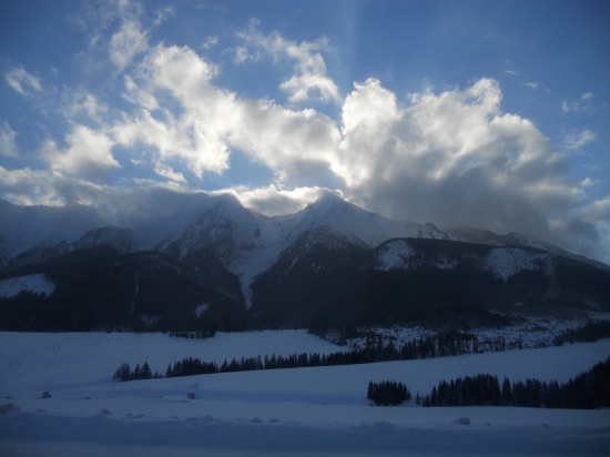 zahalené v oblakoch