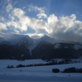 zahalené v oblakoch