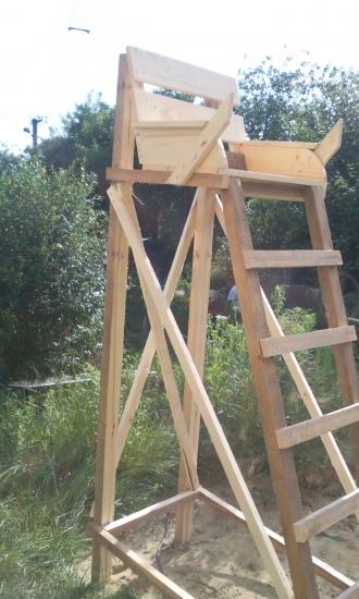 Lavička č.2 z profilu