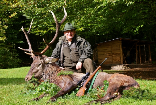 Nefalšovaná radosť lovca