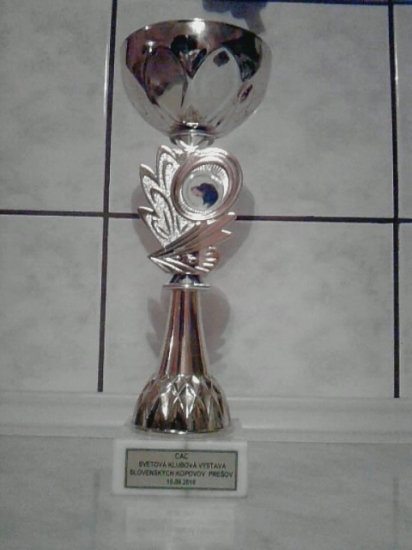 Presov 2010  pohar mojho psika.