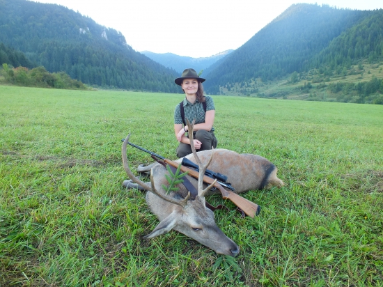 Môj prvý JELEŇ :)