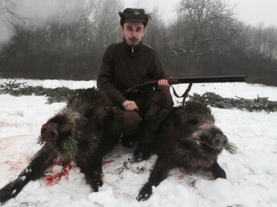 Úlovok v hone na spoločnej 10.1.2015