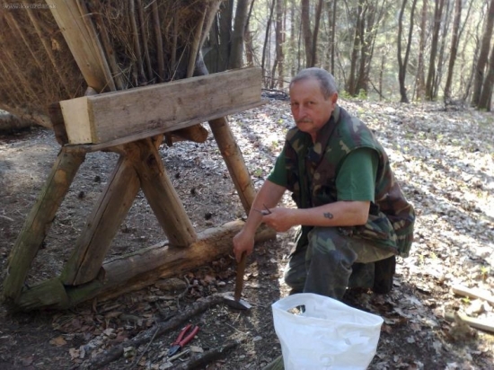 Oprava válovca na krmelci