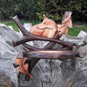 podložka pod lebku lišky