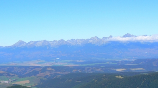 Vysoké Tatry z Kráľovej holi