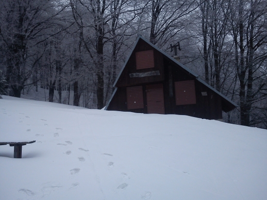 útulňa pod Minčolom 7.apríl 2013