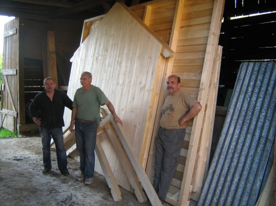 základní práce hotové (seník)