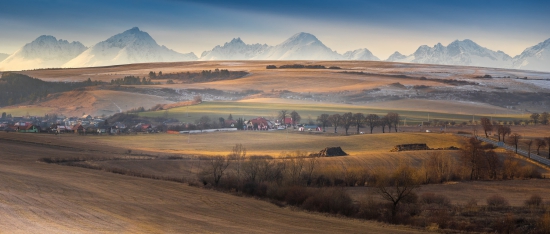 Večerná krajinka