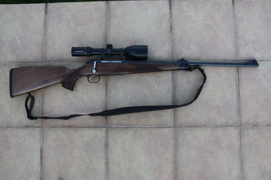 MAUSER M03 ALPINE (9,3x62), montáž Mauser, optika Schmidt & Bender Zenith 2,5x10x56