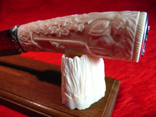 ohniště lovecký nůž