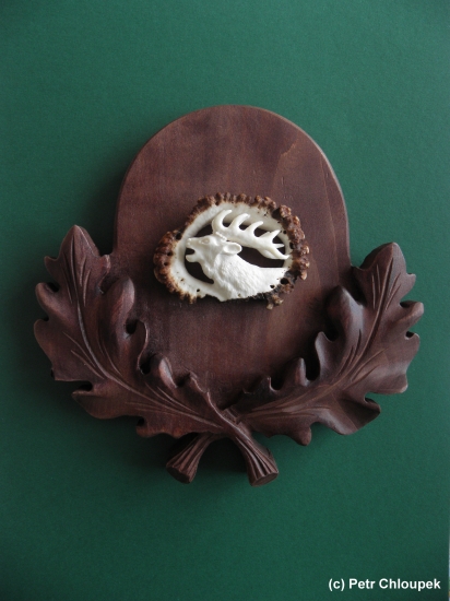 Moje práce - nástěnná dekorace (jelen)