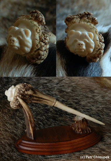 Nůž na dopisy grizzly bear