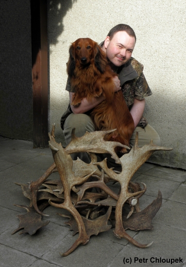 Další zásoba daňčích shozů pro moji tvorbu