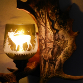 Nástěnná lampa v 