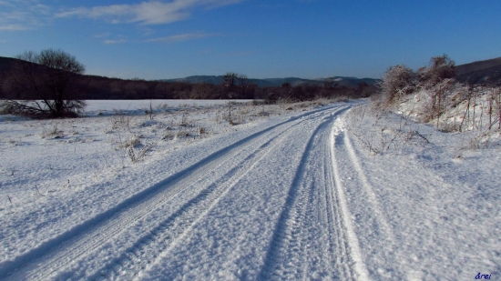 Cestou zimným ránom...