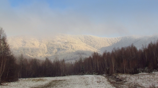 Zima  prichádza nesmelo