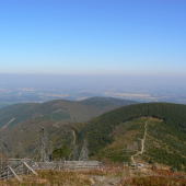 pohľad z Lysej Hory